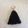 KEY RING BLACK POMPON/PORTE CLE POMPON NOIR