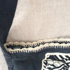 HANDBAG EMBROIDERED BLUE /SAC BRODE BLEU