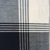 TABLE CLOTH BLACK AND WHITE/NAPPE NOIR BLANC