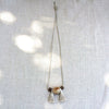 NECKLACE POMPON BEIGE