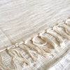 PLAID WEAVING WHITE