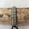 BRACELET SILVER BLACK PEARLS/BRACELET PETITES PERLES