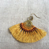 EARRING ETHNIC YELLOW / BOUCLE OREILLE ETHNIC JAUNE